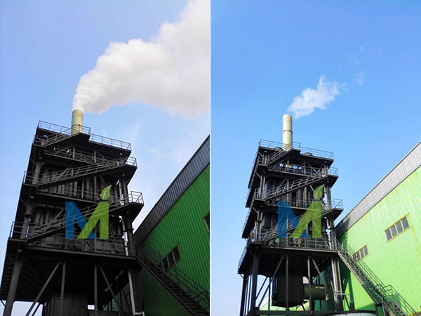 安裝于硫酸尾氣生產(chǎn)線末端濕式電除霧器